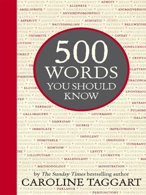 cover image of 500 Words You Should Know